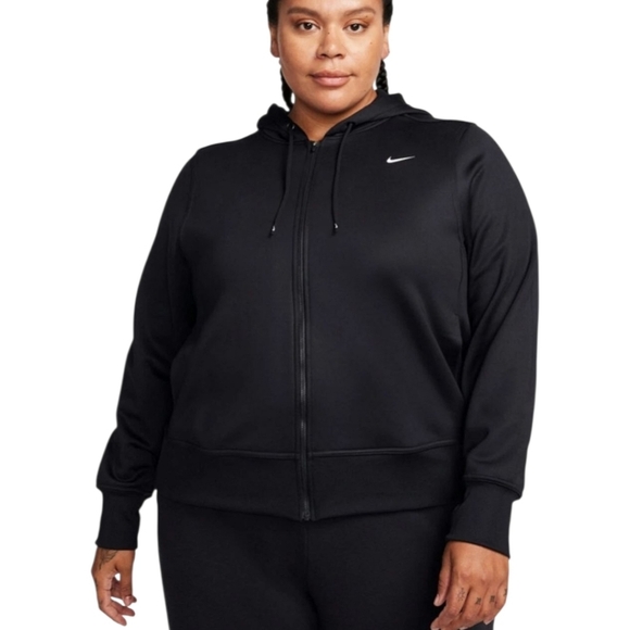Nike Therma-Fit Full-Zip Hoodie Black XL Men's Or Women's Plus Size 2x - Picture 1 of 16